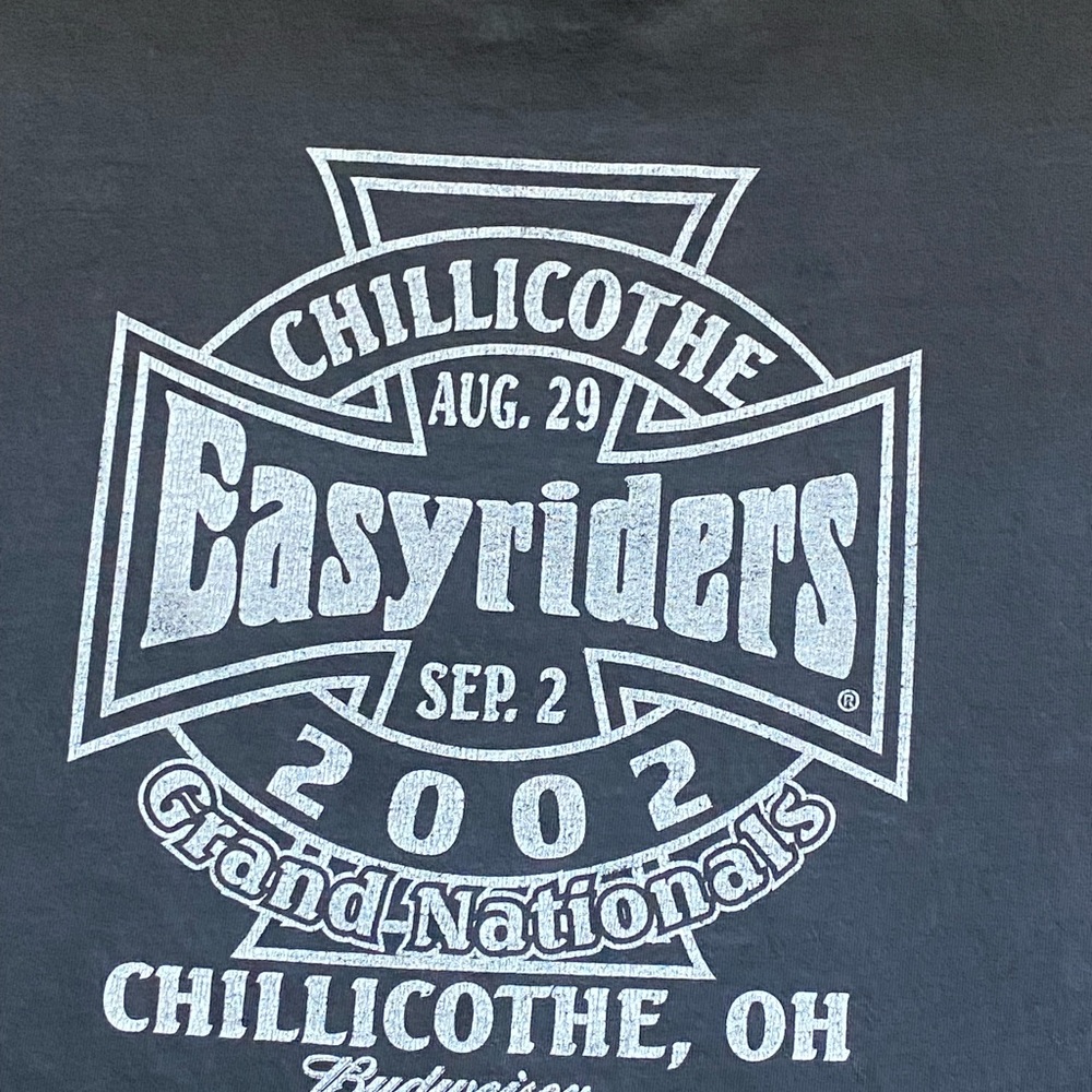 Rare Harley Davidson Easyriders Graphic Tee, 2002. Size XL